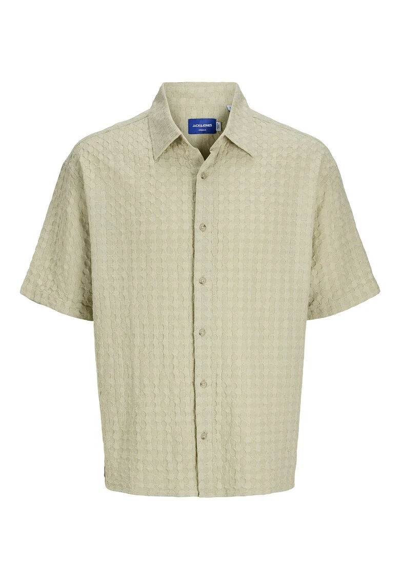 Camasa barbati Jack Jones, 12277184, Bumbac, Verde, Verde
