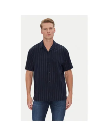 Camasa barbati Jack Jones, 12271099, Bumbac/Poliester, Bleumarin, Bleumarin