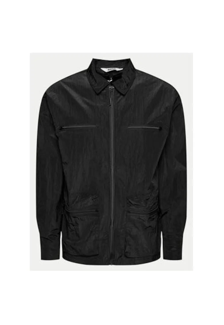 Camasa unisex,  303718374, Nylon, Negru, Negru