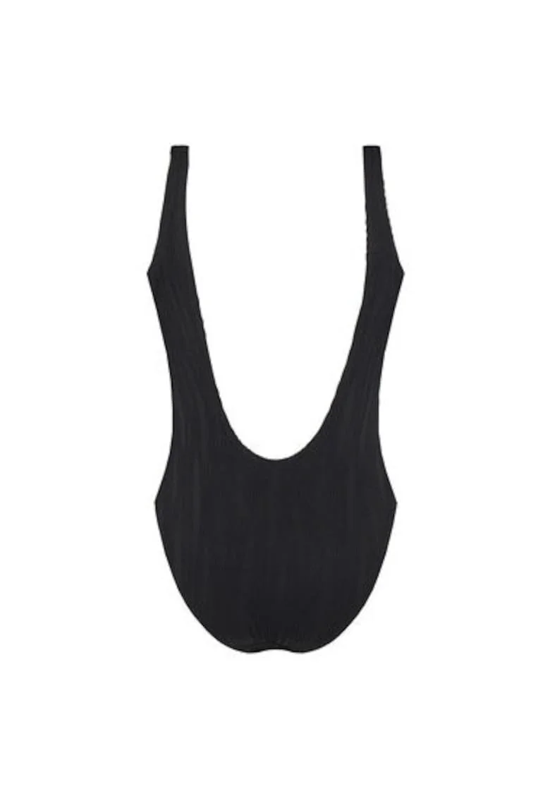 Costum de baie dama  C12VU9 011, Poliamida/Elastan, Negru, Negru