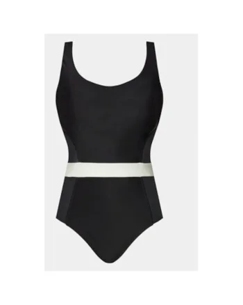 Costum de baie dama,  303790066, Nylon/Elastan, Negru, Negru