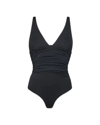 Costum de baie dama  3P5H5I01J, Nylon/Elastan, Negru, Negru