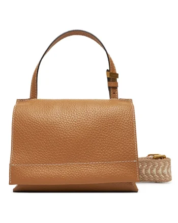 Geanta dama  BS 11335 TKL-NAETN, Piele naturala, Maro
