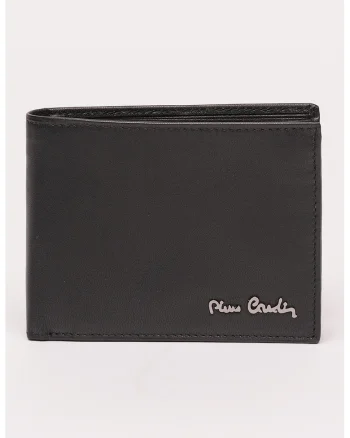 Portofel de piele pliabil cu protectie RFID