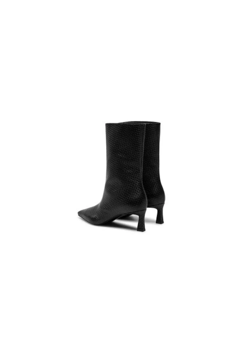 Ghete dama  304508189, Piele naturala, Negru, Negru