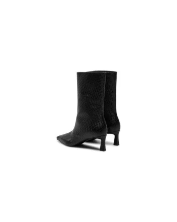 Ghete dama  304508189, Piele naturala, Negru, Negru