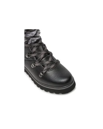 Ghete dama  Piele naturala, Negru, Negru