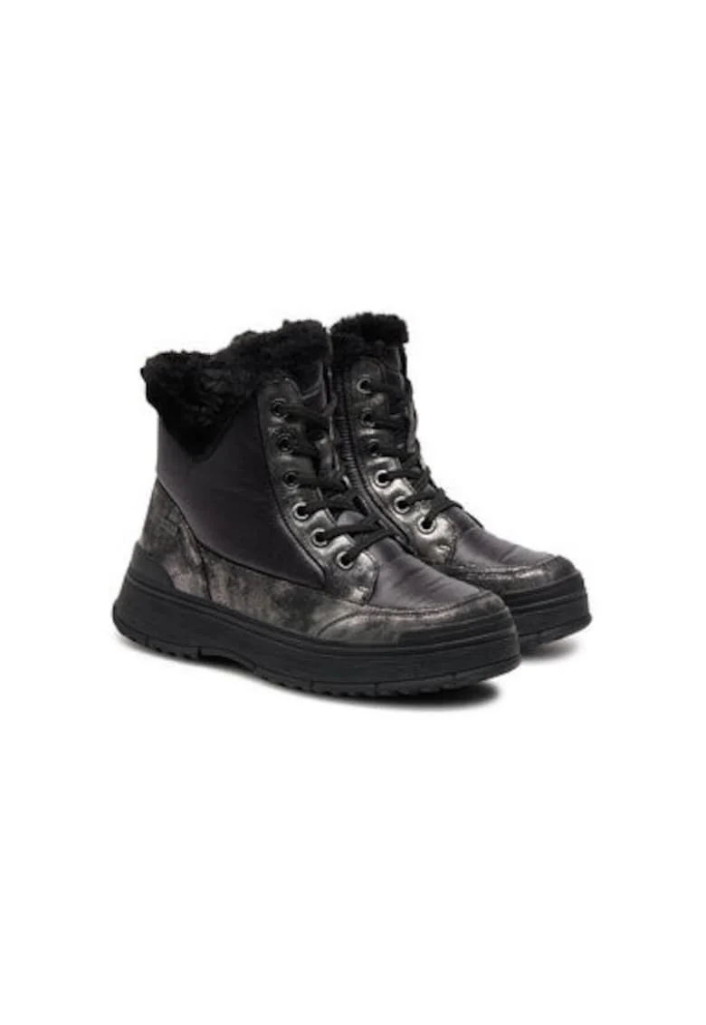 Ghete dama  304311697, Piele naturala, Negru, Negru