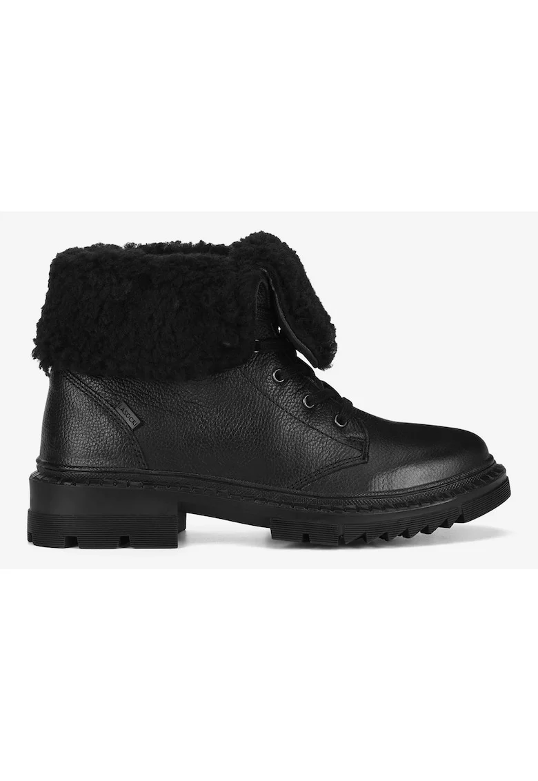 Ghete fete  5905588884712, Piele naturala, Negru, Negru