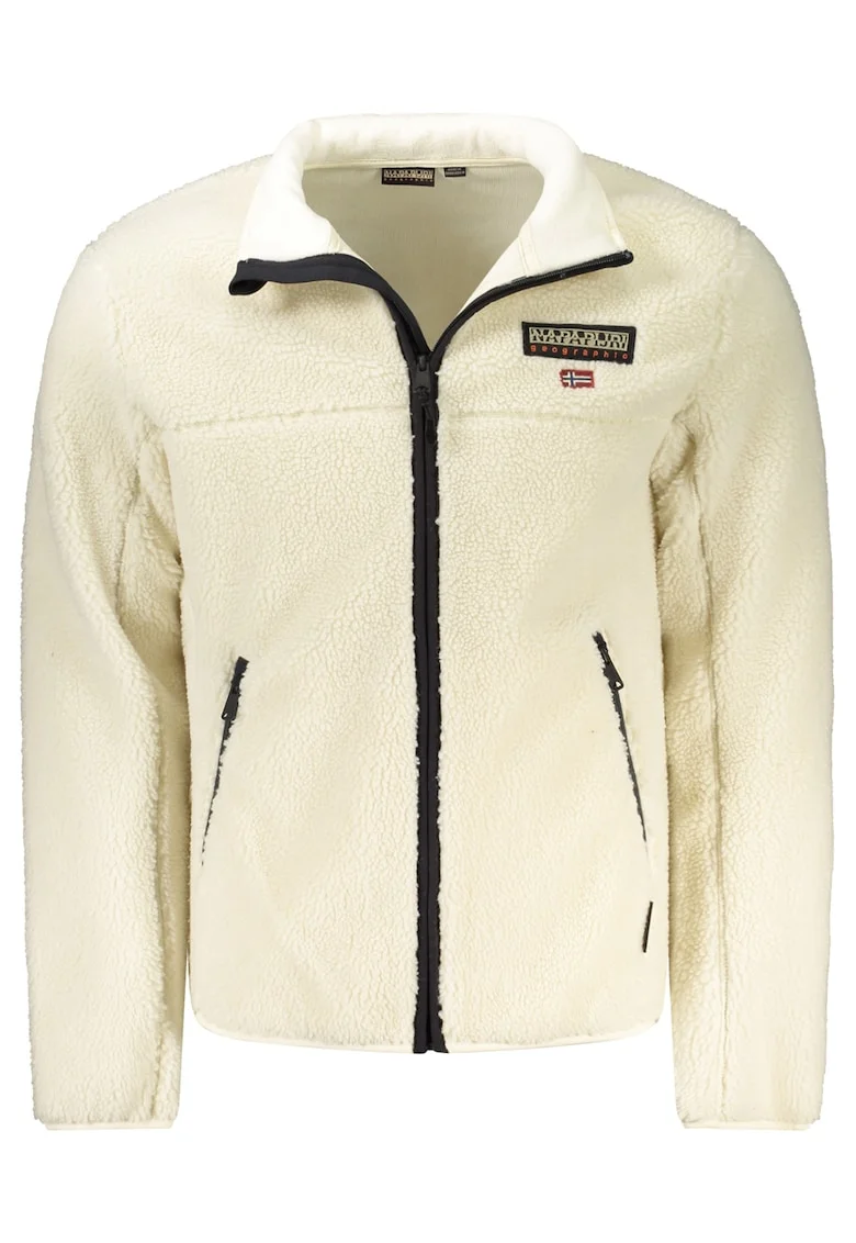 Jacheta barbati,  100% poliester, Alb, 2XL, NP0A4IA9TTYNIKFZ, Alb