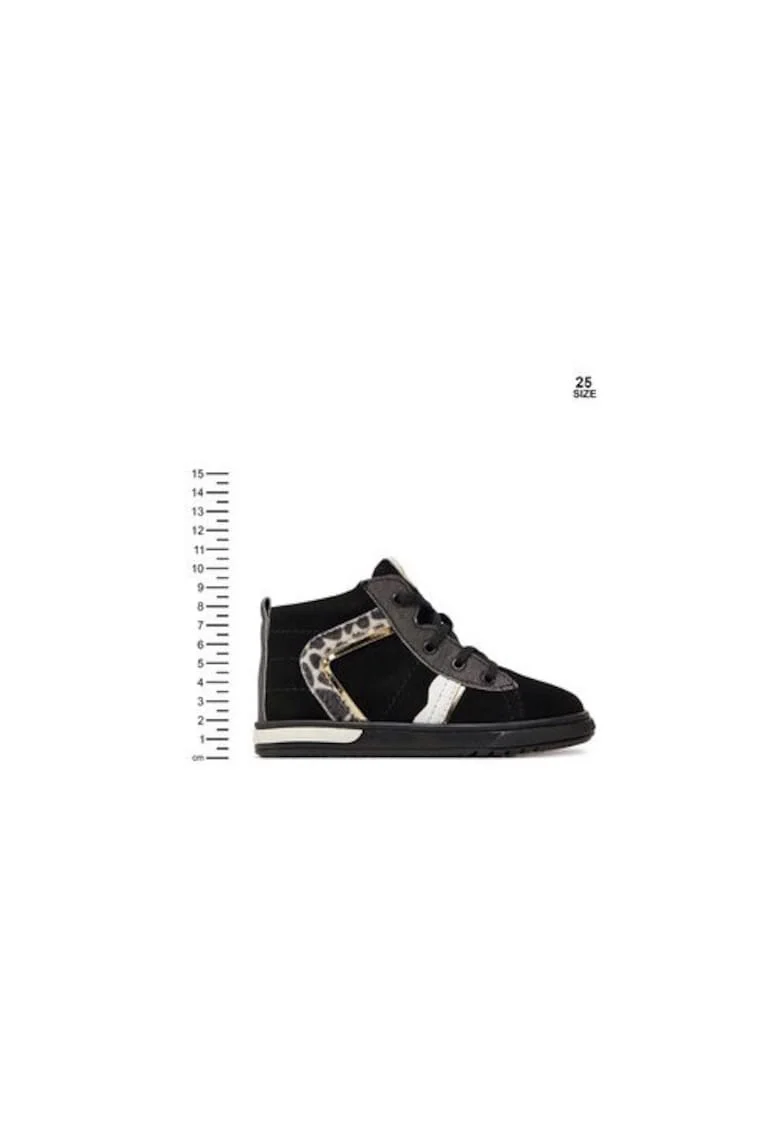 Ghete fete  304326790, Piele naturala, Negru, Negru