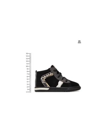 Ghete fete  304326790, Piele naturala, Negru, Negru