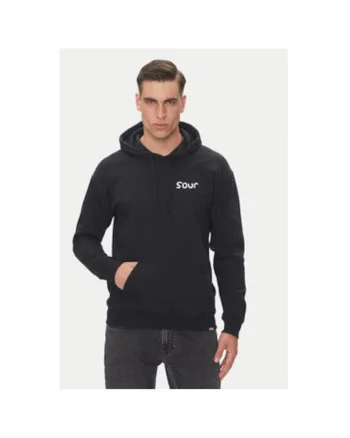 Hanorc barbati  4130003801, Bumbac/Poliester, Negru, Negru