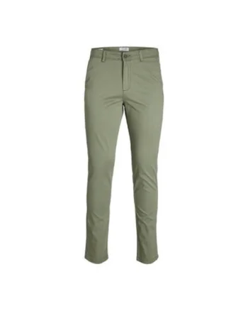 Pantaloni barbati,  301838104, Bumbac, Verde, Verde