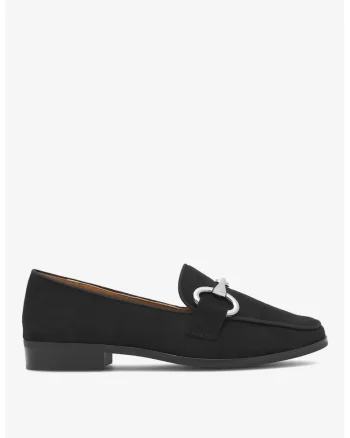 Mocasini dama  5905588317821, Textil, Negru, Negru