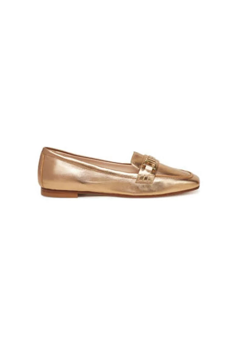 Mocasini dama  PA10121C0MPE0900, Piele naturala, Auriu, Auriu