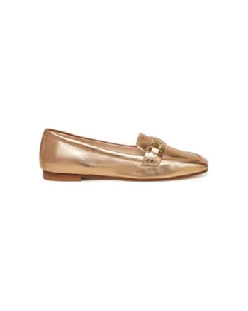 Mocasini dama  PA10121C0MPE0900, Piele naturala, Auriu, Auriu