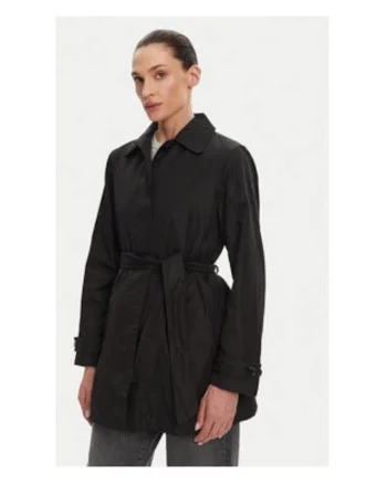 Palton dama  negru, Negru
