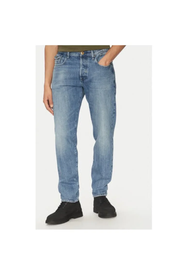 Pantaloni barbati G Star Raw, D26141-D776, Bumbac, Albastru, Albastru