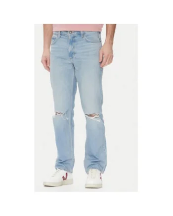 Pantaloni barbati  112363966, Bumbac, Albastru, Albastru