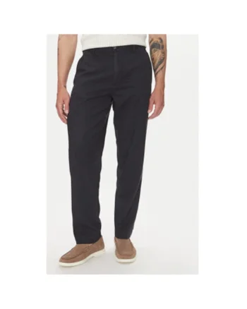 Pantaloni barbati  30-008031, Viscoza/Bumbac, Bleumarin, Bleumarin