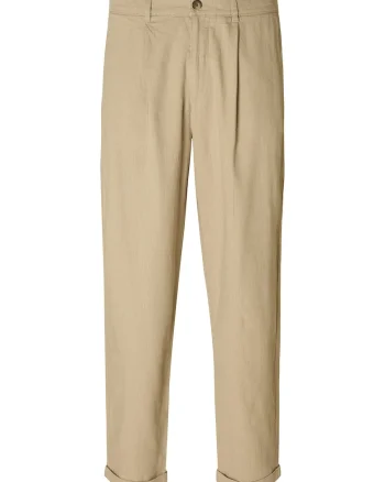 Pantaloni chino barbati  16092732, In/Bumbac, Bej, Bej