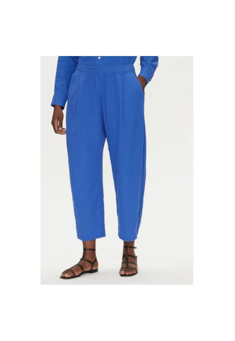 Pantaloni dama  713952-05, Bumbac, Albastru, Albastru