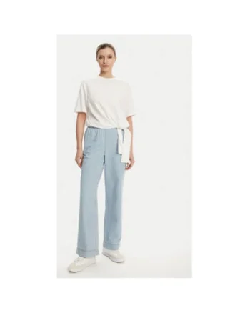 Pantaloni dama  15353707, Bumbac, Albastru, Albastru