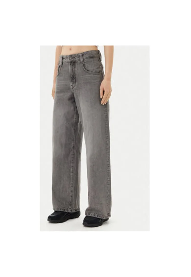 Pantaloni dama G Star Raw, D25286-D490-G918, Bumbac, Gri, Gri
