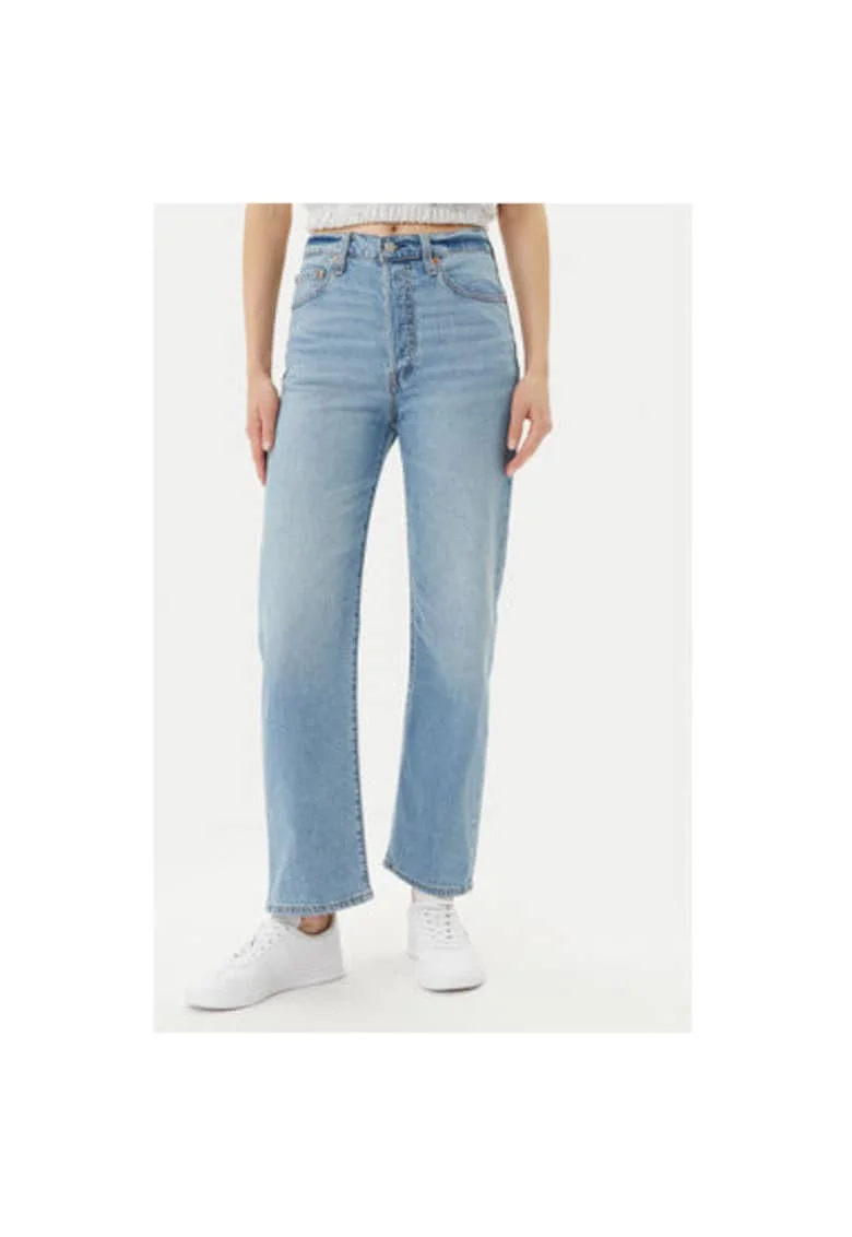 Pantaloni dama Levi S, 72693-0229, Bumbac/Lyocell, Albastru, Albastru