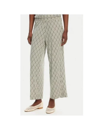 Pantaloni dama  14002433, Viscoza, Verde, Verde