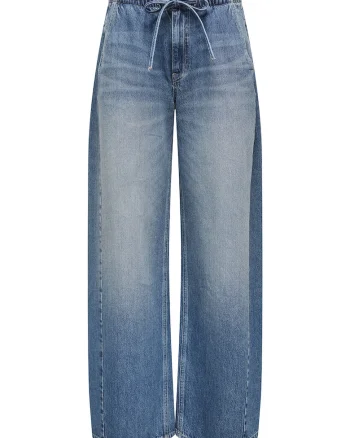 Pantaloni dama  15359088, Bumbac, Albastru, Albastru