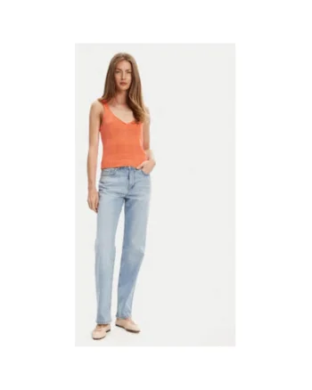 Pantaloni dama  41TBDE00J, Bumbac/Elastan, Albastru, Albastru