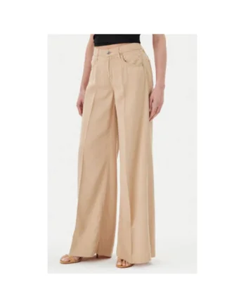 Pantaloni dama  DD5043, Lyocell, Bej, Bej