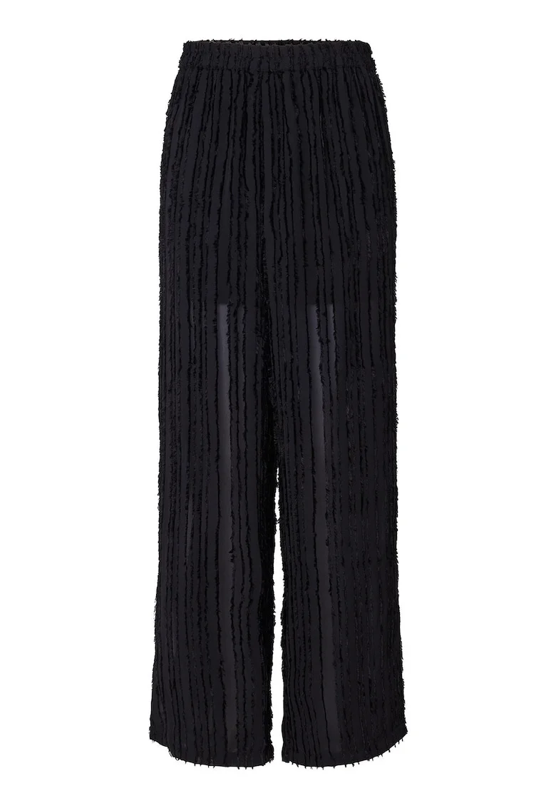 Pantaloni dama  17157928, Poliester, Negru, Negru