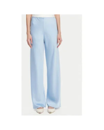 Pantaloni dama  P5R7JBA, Poliester, Albastru deschis, Albastru deschis