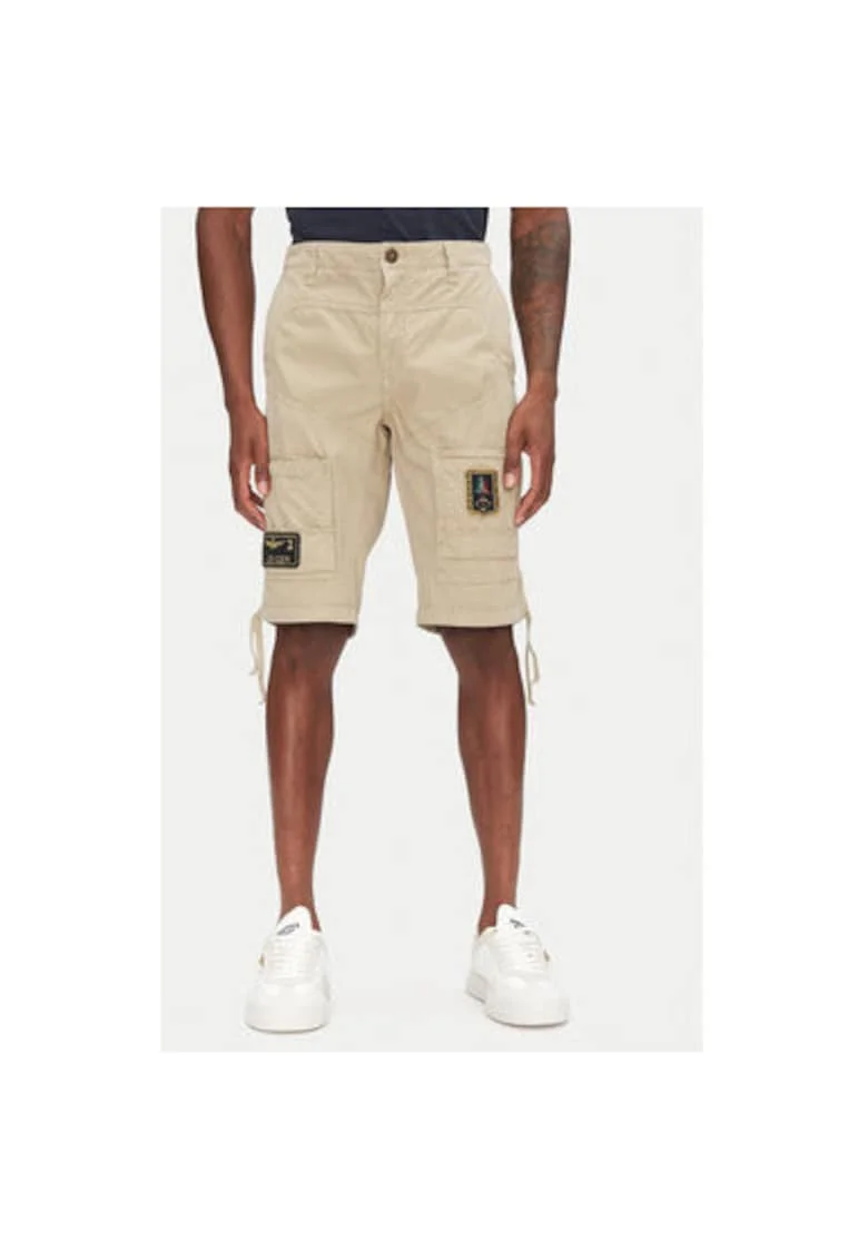 Pantaloni scurti barbati  251BE041CT1122, Bumbac, Bej, Bej
