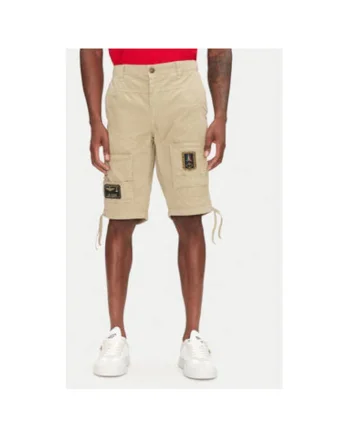 Pantaloni scurti bumbac, Bej