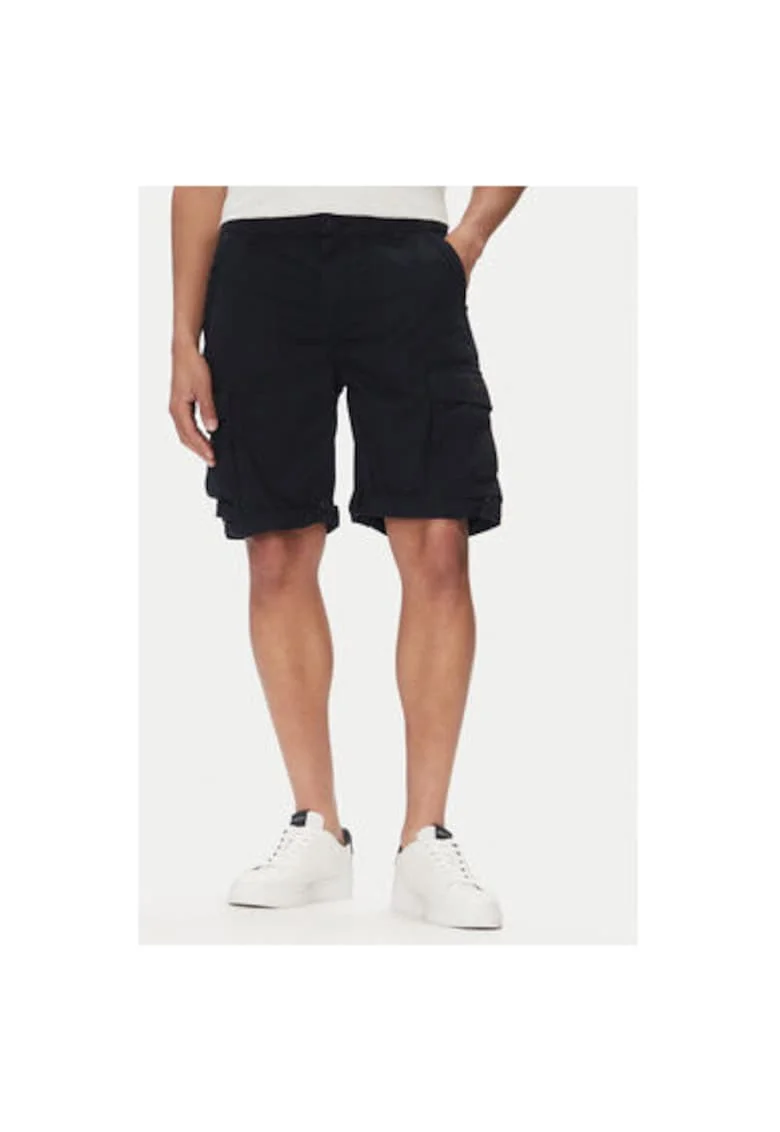 Pantaloni scurti barbati  251BE250CT3501, Bumbac, Bleumarin, Bleumarin