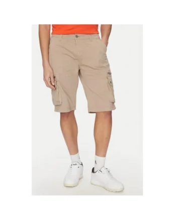 Pantaloni scurti barbati  136250, Bumbac, Bej, Bej