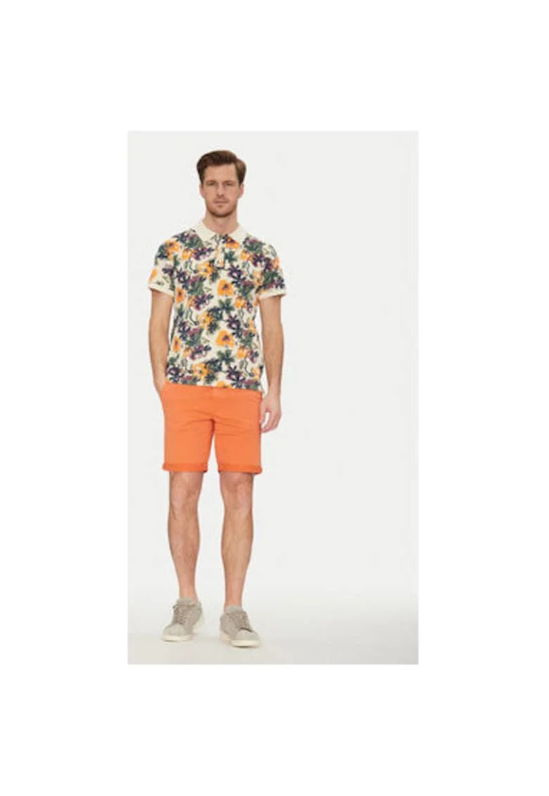 Pantaloni scurti barbati  20717939, Bumbac, Portocaliu, Portocaliu
