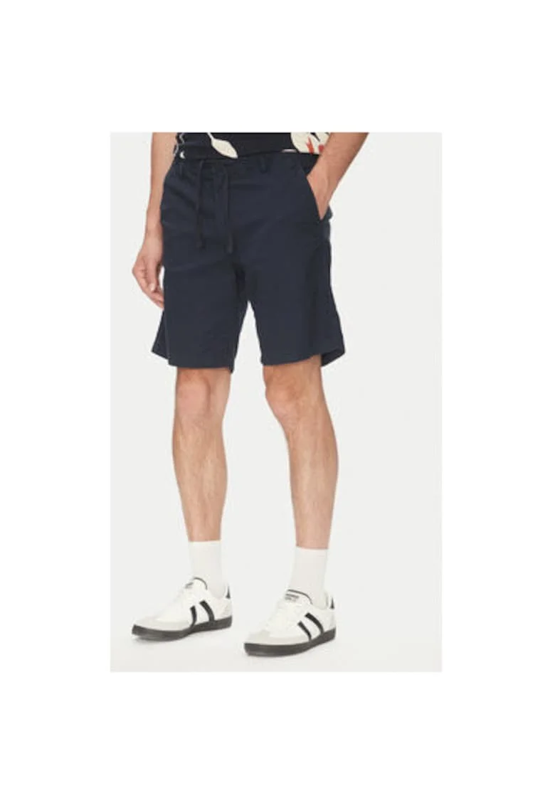 Pantaloni scurti barbati Jack Jones, 12274968, Bumbac/In, Bleumarin, Bleumarin