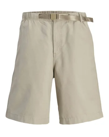 Pantaloni scurti barbati Jack Jones, 12273685, Bumbac, Bej, Bej