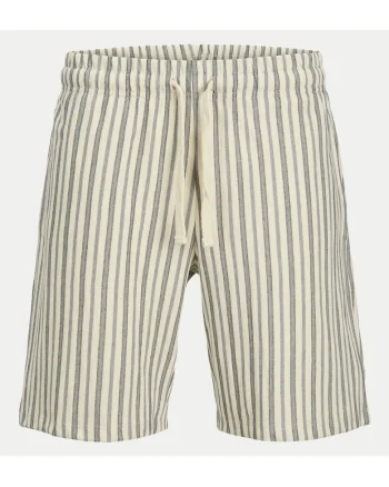 Pantaloni scurti barbati Jack Jones, 12275412, Bumbac/Poliester, Bej, Bej
