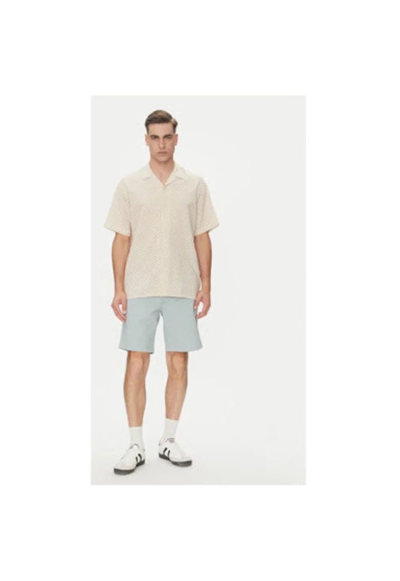 Pantaloni scurti barbati Jack Jones, 12274983, Bumbac, Albastru deschis, Albastru deschis