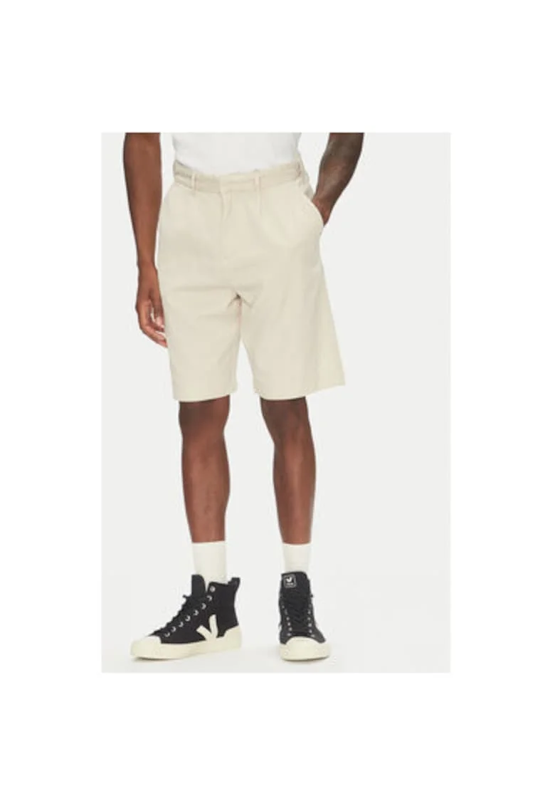 Pantaloni scurti barbati  30-505054, Viscoza/Bumbac, Bej, Bej