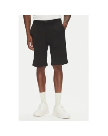 Pantaloni scurti barbati  30-506062, Poliester/Viscoza, Negru, Negru