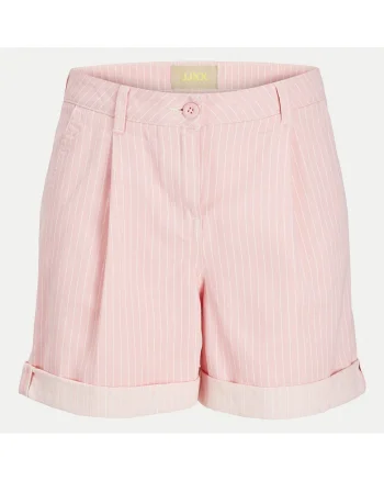 Pantaloni scurti dama  12253014, Bumbac, Roz, Roz