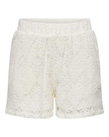Pantaloni scurti dama  15351501, Poliester, Alb, Alb