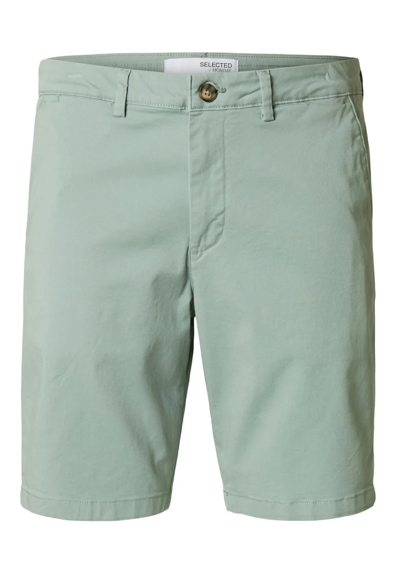 Pantaloni scurti barbati  16092329, Bumbac organic, Verde, Verde